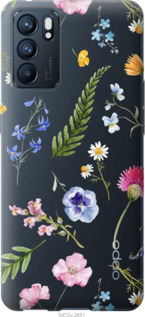 

Чехол Цветочный фон v2 для Oppo Reno6 5G 1440477