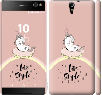 

Чохол Єдинорожки в пончике на Sony Xperia C5 Ultra Dual E5533 719383