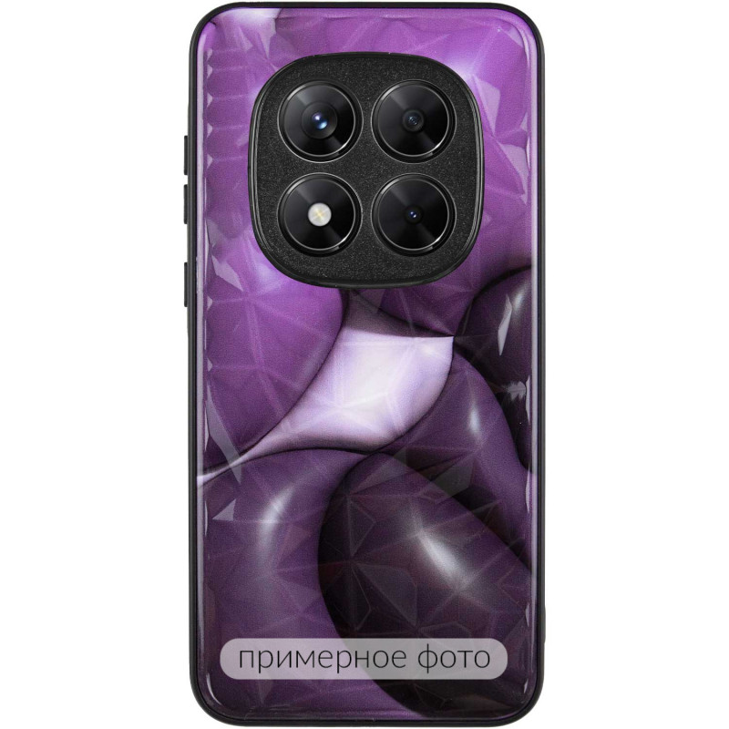 Фото TPU+PC чохол Prisma BubbleGum на Xiaomi Redmi Note 14 4G (Int. version) (3D Purple) на vchehle.ua