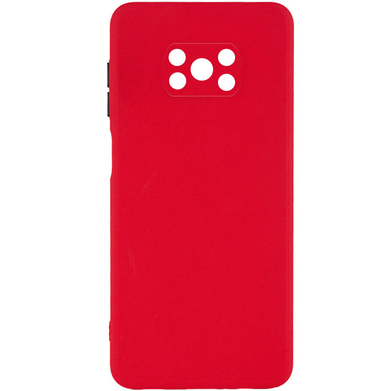 

Чехол TPU Square Full Camera для Xiaomi Poco X3 NFC (Красный) 1164529