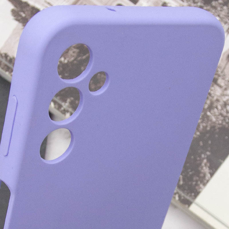 Замовити Чохол Silicone Cover Lakshmi Full Camera (AAA) на Samsung Galaxy A05s (Бузковий / Dasheen) на vchehle.ua