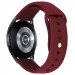 Силіконовий ремінець Sport для Smart Watch 20mm (Бордовий / Maroon)
