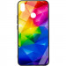 TPU+Glass чехол Diversity для Xiaomi Redmi Note 5 Pro / Note 5 (AI Dual Camera) (Rainbow)