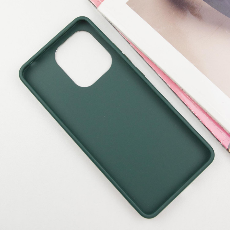 Фото TPU чохол Bonbon Metal Style на Xiaomi Redmi Note 13 Pro 4G / Poco M6 Pro 4G (Зелений / Army green) на vchehle.ua