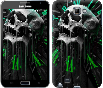 

Чохол Череп-годинник на Samsung Galaxy Note i9220 352674