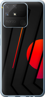 

Чохол Різнокольорові смуги на Realme Narzo 50A 1610451