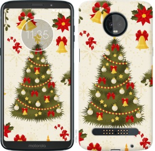 Чохол Новорічна ялинка на Motorola Moto Z3 Play