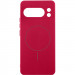 Чехол Silicone Cover Lakshmi Full Camera (AA) with MagFit для Google Pixel 9 Pro XL (Красный / Rose Red)