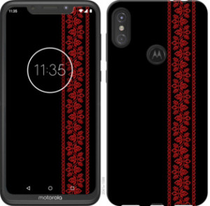 Чехол Вышиванка 53 для Motorola One Vision