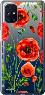 

Чехол Нарисованные маки для Samsung Galaxy M31s M317F 1633850