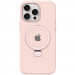 Чохол Silicone Case Full Protective with Ring на Apple iPhone 14 Pro Max (6.7") (Pink)
