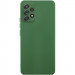Чехол TPU GETMAN Liquid Silk Full Camera для Samsung Galaxy A52 4G / A52 5G / A52s (Зеленый / Dark green)