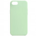 Чехол Silicone Case Full Protective (AA) NO LOGO для Apple iPhone SE (2020) (Зеленый / Pistachio)