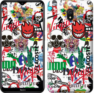 

Чехол Many different logos для Xiaomi Redmi 8A 860515