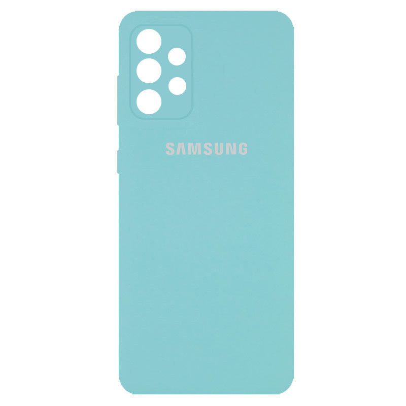 

Чохол Silicone Cover Full Camera (AA) Samsung Galaxy A32 4G (Бірюзовий / Ice Blue) 1137020