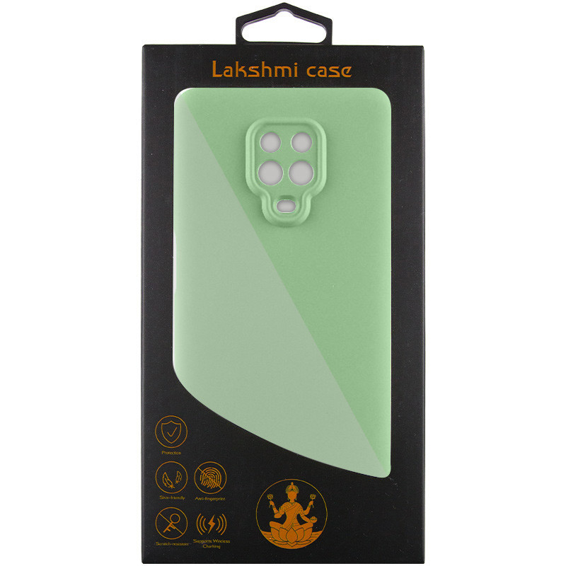 Чехол Silicone Cover Lakshmi Full Camera (AAA) для Xiaomi Redmi Note 9s / Note 9 Pro /Note 9 Pro Max (Мятный / Mint) в магазине vchehle.ua