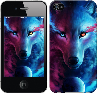 Чехол Арт-волк для iPhone 4