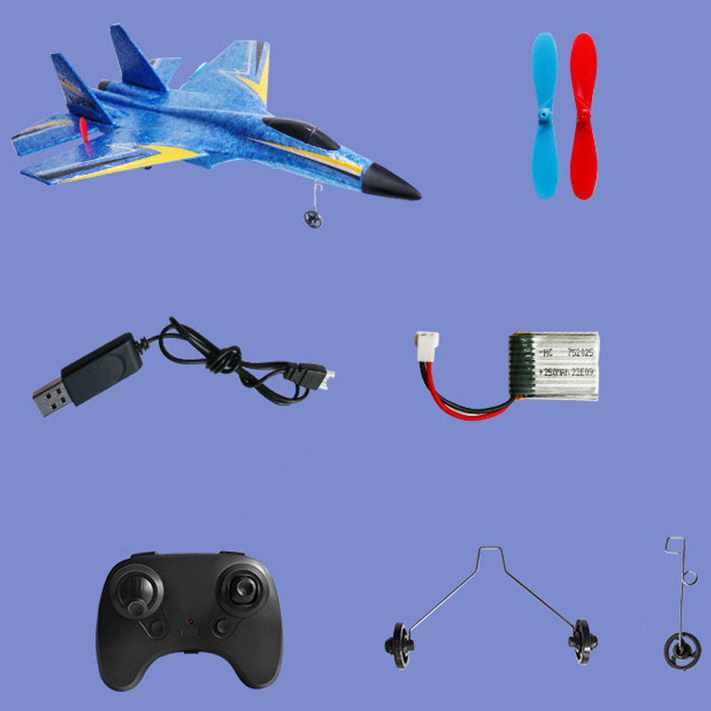 Купити Літак на радіокеруванні SCHE HW33 New Foam (Blue) на vchehle.ua