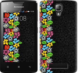 

Чехол цветочный орнамент для Lenovo A1000 102221