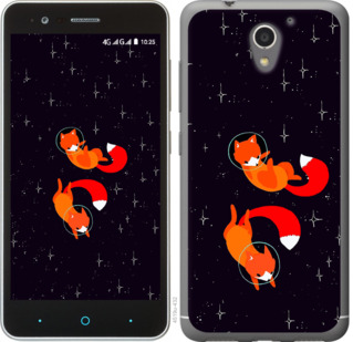 

Чехол Лисички в космосе для ZTE A510 870638