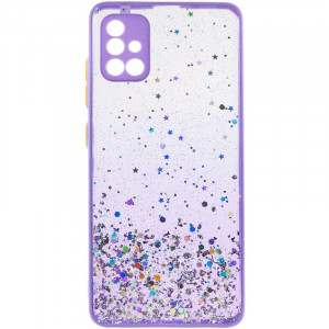 TPU чехол Spangle star с защитой камеры для Samsung Galaxy A71