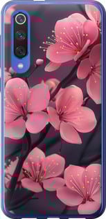 Чохол Пурпурна сакура на Xiaomi Mi 9 SE