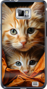 Чехол Котики 2 для Samsung Galaxy S2 i9100