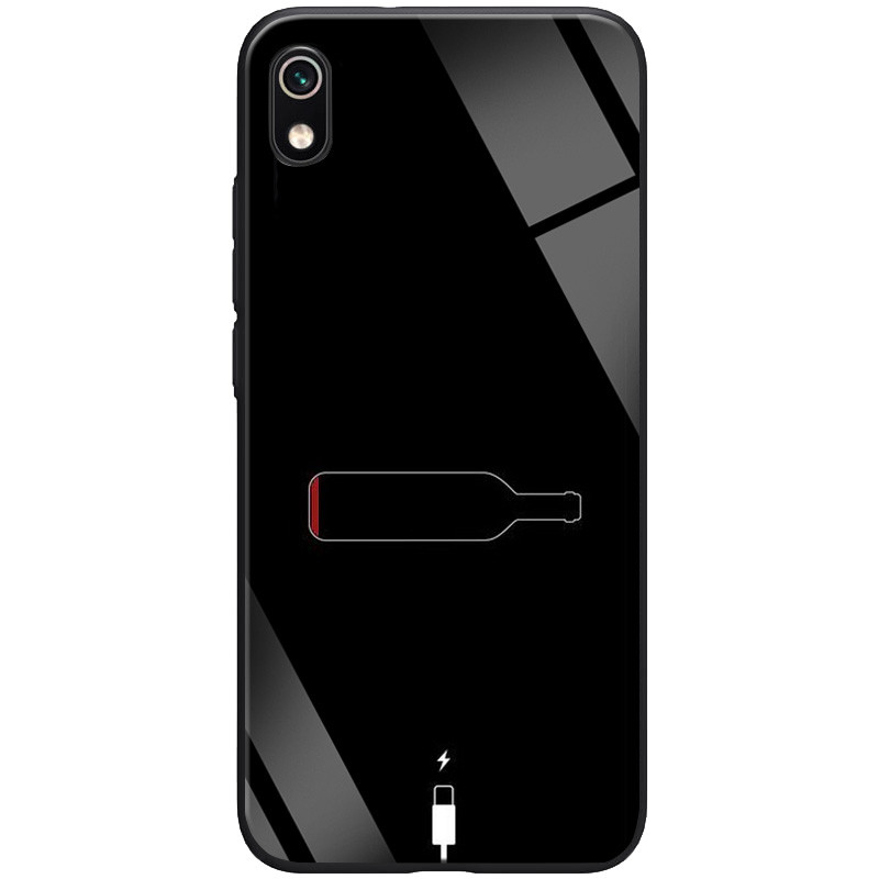 

TPU+Glass чохол ForFun на Xiaomi Redmi 7A (Пляшка) 749567