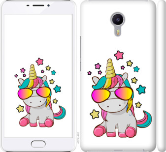 

Чехол Единорог в очках для Meizu M3 Max 911768