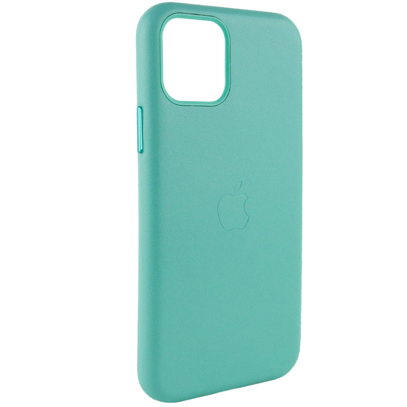Фото Шкіряний чохол Leather Case (AA Plus) на Apple iPhone 11 Pro Max (6.5") (Ice) в маназині vchehle.ua