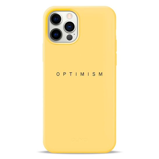 Чохол Pump Silicone Minimalistic на Apple iPhone 12 Pro / 12 (6.1") (Optimism)