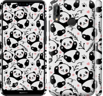 Чохол Панди на Huawei P20 Lite