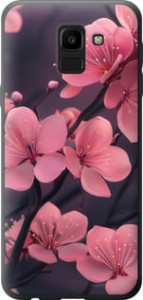 Чехол Пурпурная сакура для Samsung Galaxy J6 2018