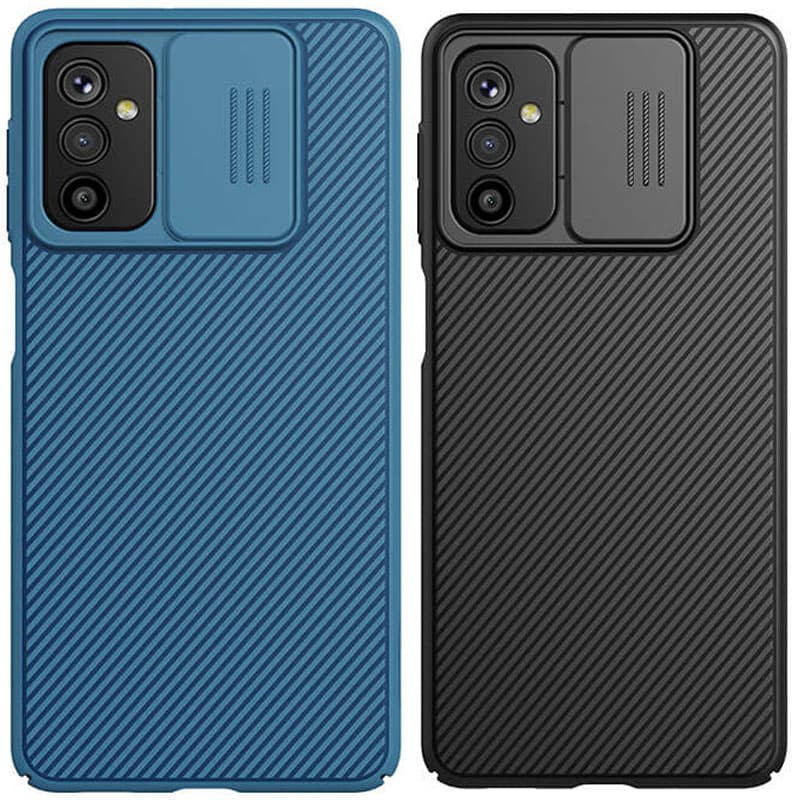 Карбонова накладка Nillkin Camshield (шторка на камеру) на Samsung Galaxy M52