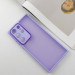 Фото TPU+PC чохол Accent на Samsung Galaxy S23 Ultra (White / Purple) на vchehle.ua