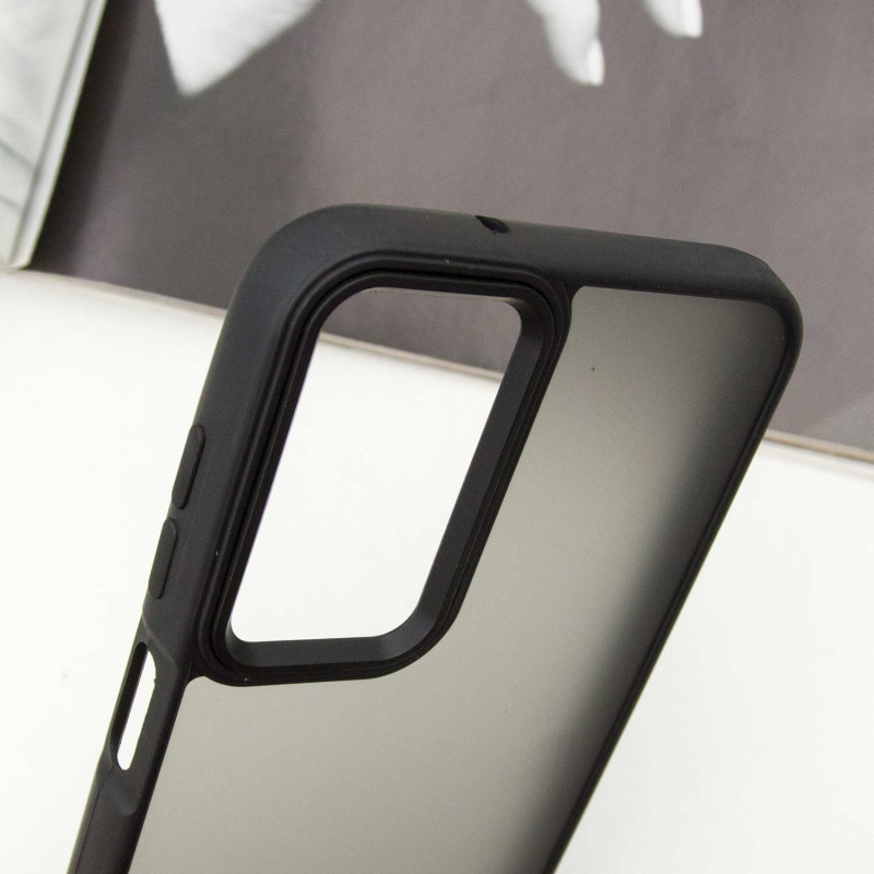 Чехол TPU+PC Lyon Frosted для Samsung Galaxy A17 5G (Black) в магазине vchehle.ua
