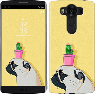 

Чохол Мопс з кактусом на LG V10 H962 795552