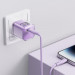 Купити МЗП Acefast A53 Sparkling series PD30W GaN (USB-C) (Alfalfa purple) на vchehle.ua