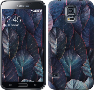 

Чехол Листья v3 для Samsung Galaxy S5 Duos SM G900FD 232250