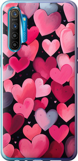 

Чехол Сердечки 4 для Realme XT 1646335