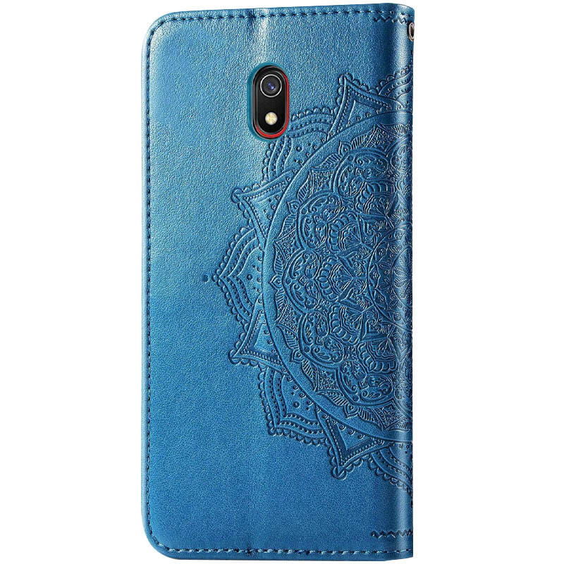 Фото Кожаный чехол (книжка) Art Case с визитницей для Xiaomi Redmi 8a (Синий) на vchehle.ua