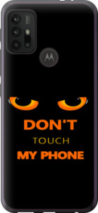Чехол Don't touch the phone для Motorola Moto G20