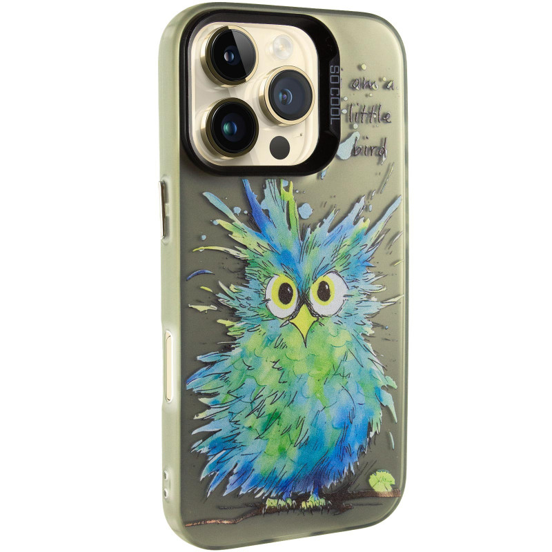 Чехол TPU+PC So Cool для Apple iPhone 16 Pro (6.3") (Little Bird)