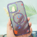 Фото Чохол TPU+PC Flush with Magnetic Safe на Apple iPhone 14 (6.1") (Dark purple) в маназині vchehle.ua