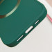 Купити TPU чохол Bonbon Metal Style with Magnetic safe на Apple iPhone 15 (6.1") (Зелений / Army Green) на vchehle.ua