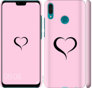 Чохол Серце 1 на Huawei Y9 2019
