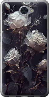 Чехол Розы 2 для Huawei Y7 2017