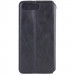 Фото Шкіряний чохол-книжка GETMAN Cubic (PU) на Apple iPhone 7 plus / 8 plus (5.5") (Чорний) на vchehle.ua