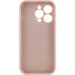 Чехол Silicone Case Full Camera Protective (AA) NO LOGO для Apple iPhone 14 Pro Max (6.7") (Розовый / Pink Sand) в магазине vchehle.ua