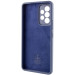 Чохол Silicone Cover Lakshmi Full Camera (AAA) на Samsung Galaxy A52 4G / A52 5G / A52s (Темно-синій / Midnight blue) в магазині vchehle.ua